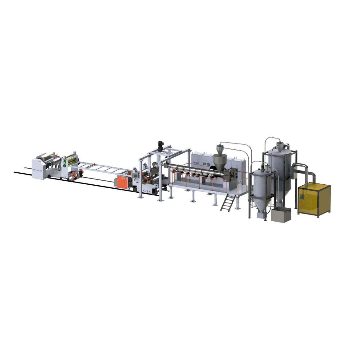 Whole After-Sale Service PET Sheet Making Machine PET Sheet Extrusion Plastic Machine